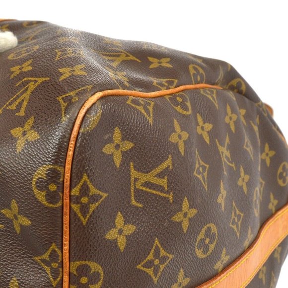 Louis Vuitton Travel Bag Keepall Bandouliere 55 Brown Monogram. - Picture 6 of 8